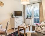 Apartament Folk z balkonem i widokiem na Tatry