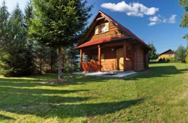 Chatka u Wilka - domek z bali